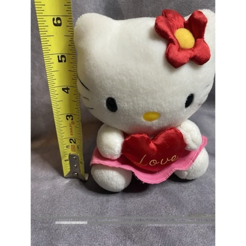 Vintage 1991 Hello Kitty Plush Heart Sanrio Valentine Love‎ Stuffed Animal 6